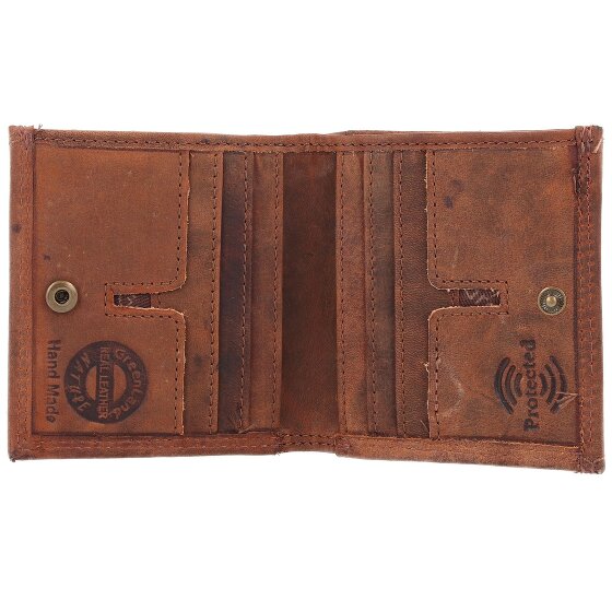 Greenland Nature Montenegro Billetera de cuero RFID 10 cm