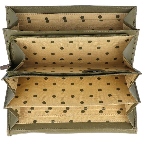 Esquire Cartera de Perú de cuero RFID 18,5 cm