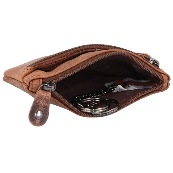 Greenland Nature Estuche para llaves Montana de cuero RFID 12 cm