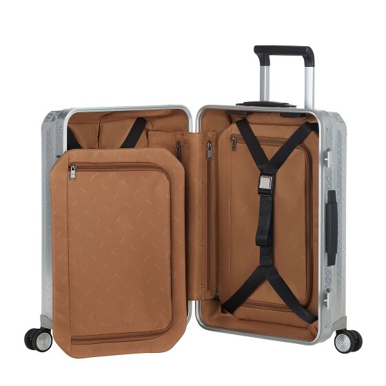 Samsonite Lite-Box Alu Boss Edition 4 ruedas Trolley de cabina 55 cm