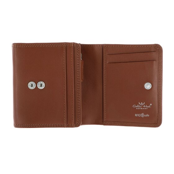 Golden Head Polo Cartera Bloqueo RFID Piel natural 10 cm