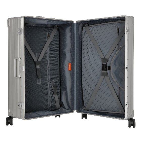 Aleon Trolley Traveler Macro de 4 ruedas 77 cm con funda para ropa
