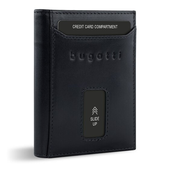 bugatti Secure Slim Cartera Protección RFID Piel 8 cm