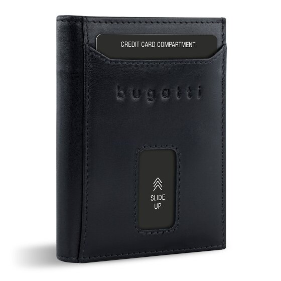 bugatti Secure Slim Cartera Protección RFID Piel 8 cm