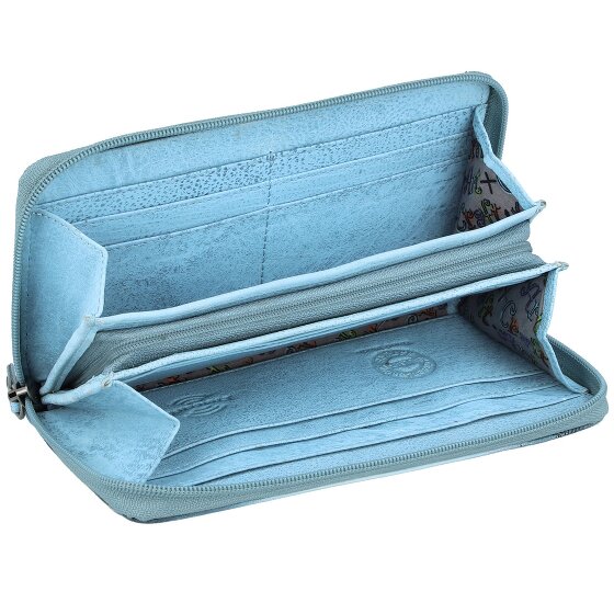 Greenland Nature Art+Craft Billetera de cuero RFID 20 cm