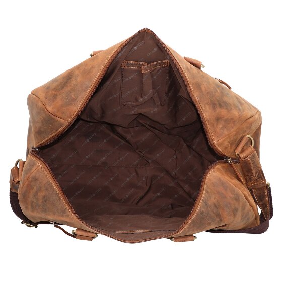 Greenburry Vintage Weekender Bolsa de viaje de cuero 50 cm