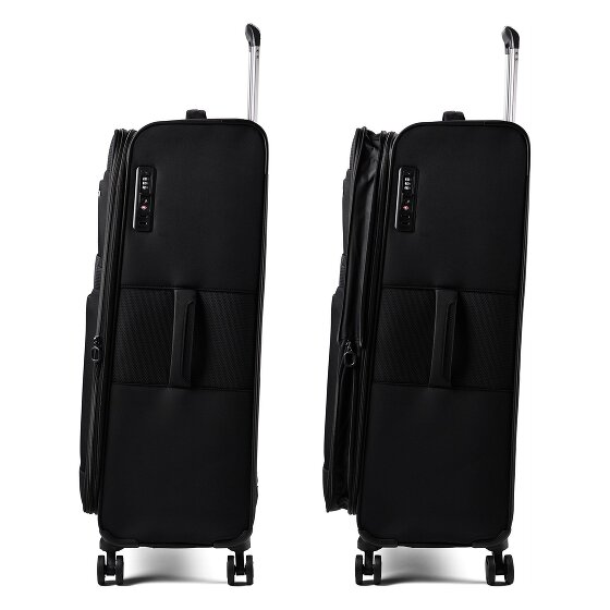 Cocoono Mauritius 4 ruedas Carrito L 81 cm con pliegue de expansión