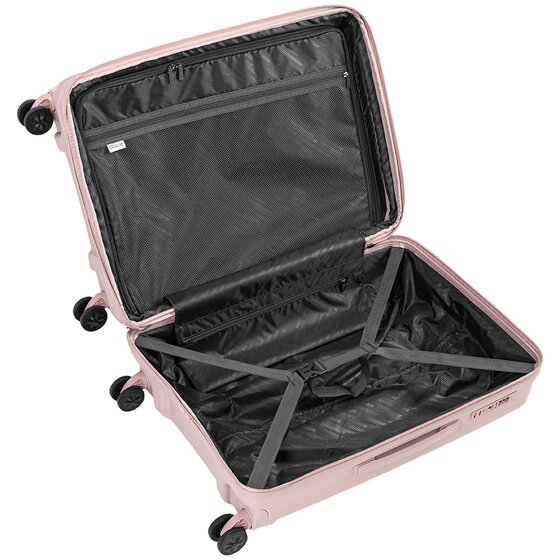 Epic Anthem 4 ruedas Juego de maletas 3 piezas con pliegue de expansión