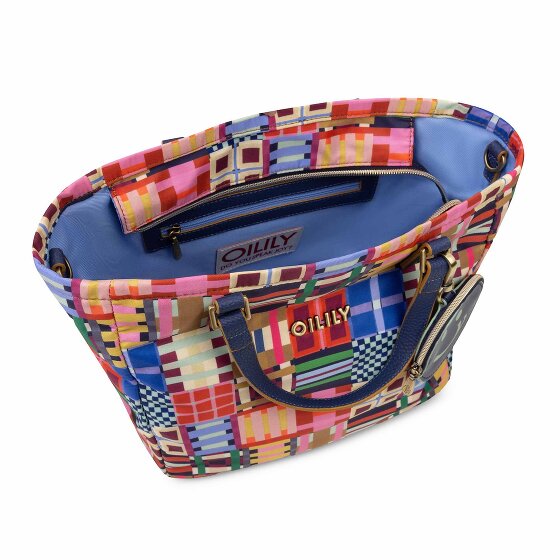 Oilily Tartan Tape Haidy Bolsa de compras 26 cm