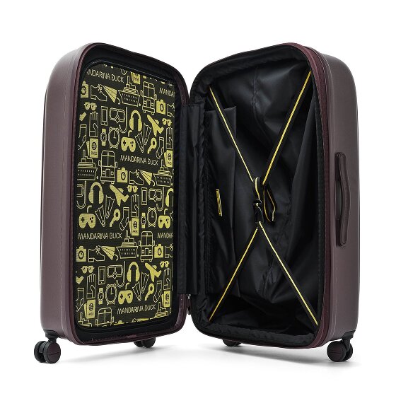 Mandarina Duck Logoduck + 4 ruedas Trolley L 75 cm