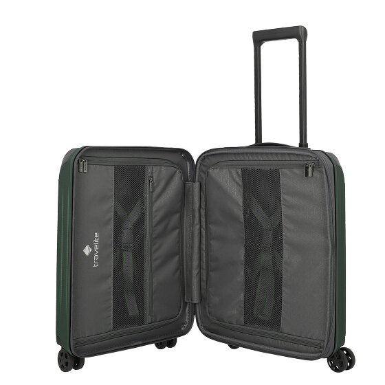 Travelite Dynamiic 4 ruedas Carro de la cabina 55 cm con pliegue de expansión