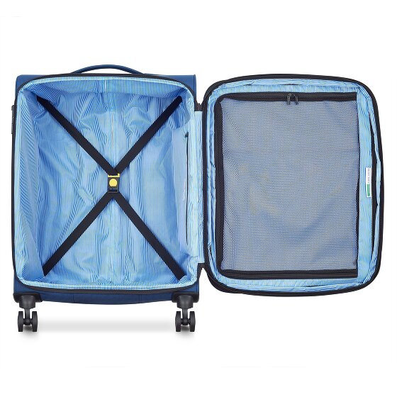 Delsey Paris x United Colors of Benetton BE Trolley de 4 ruedas 65 cm con pliegue de expansión