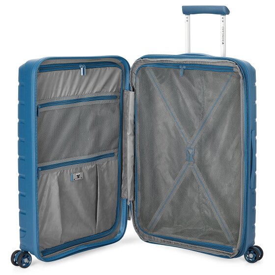 Roncato B-Flying Move 4 ruedas Carrito 68 cm con pliegue de expansión