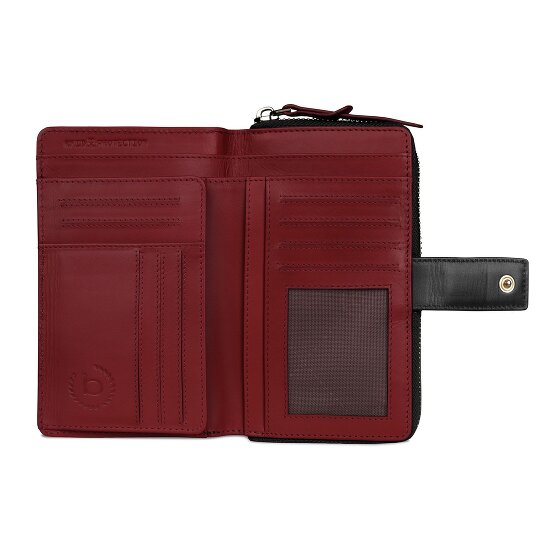bugatti Viola Cartera Protección RFID Piel 16 cm