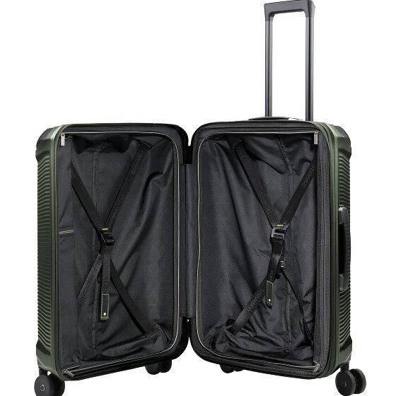 Travelite Millennium 4 ruedas Carrito 67 cm con pliegue de expansión