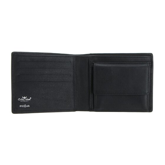 Golden Head Dublin Cartera Bloqueo RFID Piel natural 10 cm