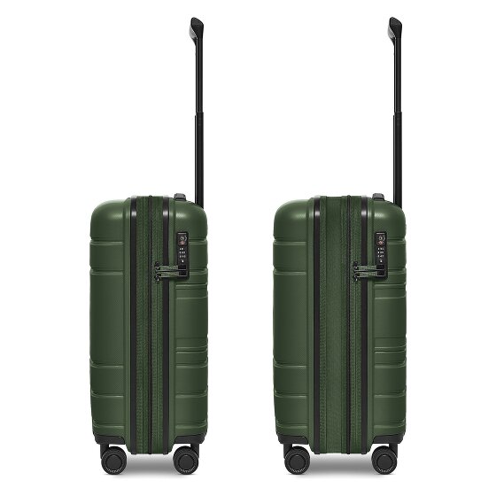 Redolz Essentials 11 4 ruedas Trolley de cabina 55 cm Con fuelle expandible