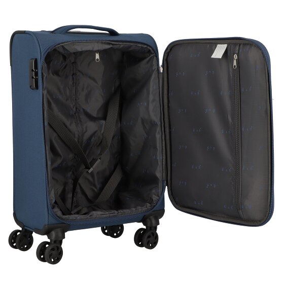 d&n Travel Line 6854 Trolley de cabina de 4 ruedas 55 cm