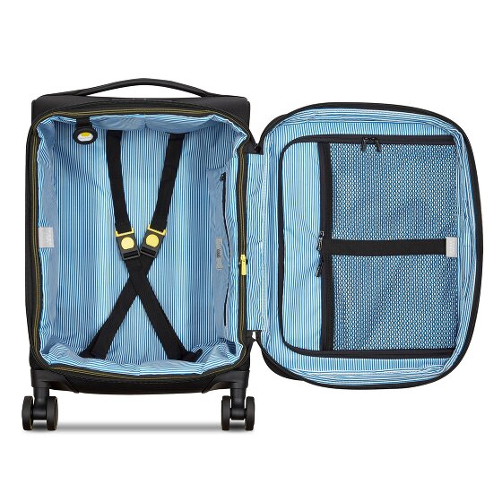 Delsey Paris Montmartre 3 4 ruedas Carro de la cabina 55 cm con pliegue de expansión