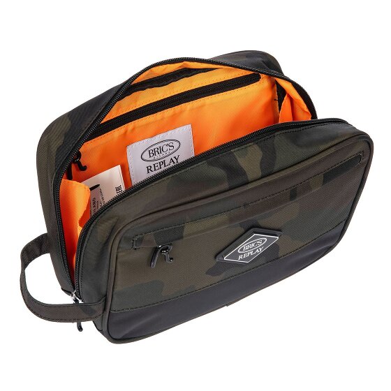 Bric's Replay Camouflage Bolsa de aseo 25 cm