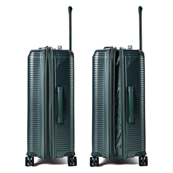 Polestream Paris 4 ruedas Carrito 69 cm con pliegue de expansión