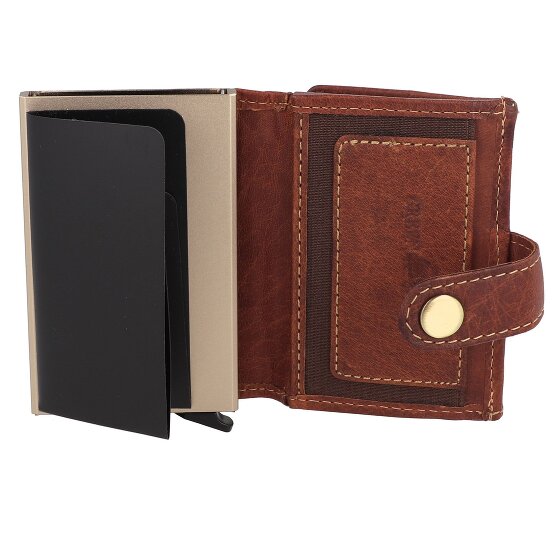 Greenburry Vintage Cartera Protección RFID Piel 10 cm