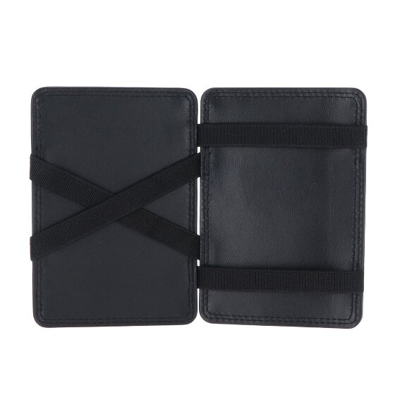 Golden Head Polo Estuche para tarjetas de crédito Bloqueo RFID Piel natural 7.5 cm