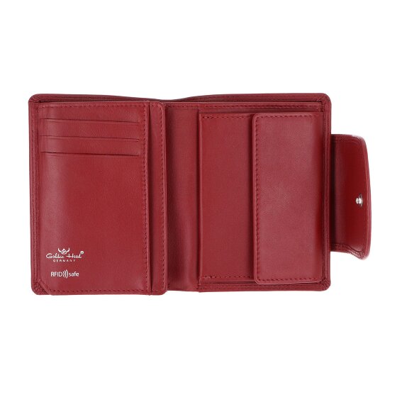 Golden Head Polo Cartera Bloqueo RFID Piel natural 12 cm