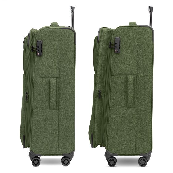 Redolz Essentials 12 LARGE 4 ruedas Trolley 79 cm Con fuelle expandible