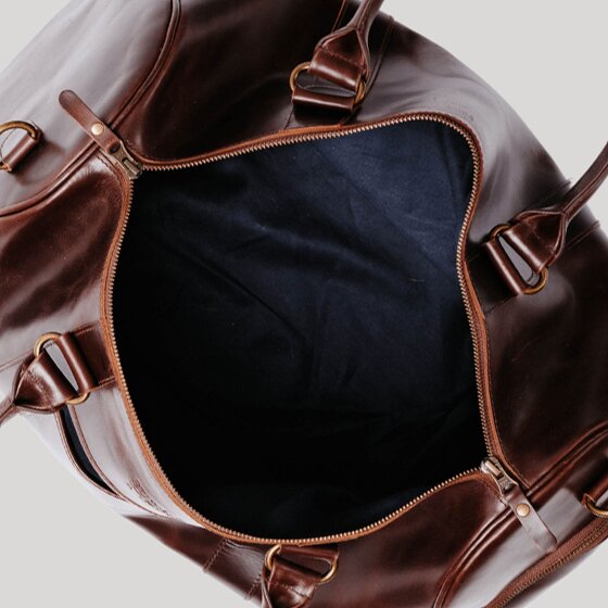 Buckle & Seam Collin Bolsa de viaje Weekender Piel 48 cm