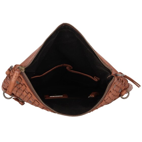 Harbour 2nd Bolso de hombro de cuero filipino tejido suave 30 cm