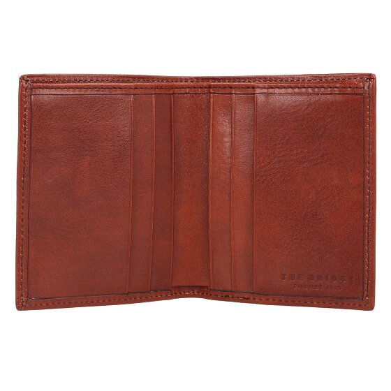 The Bridge Estuche para tarjetas de visita Story Uomo de cuero de 8,5 cm