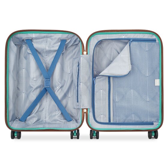 Delsey Paris Freestyle 4 ruedas Carro de la cabina 55 cm