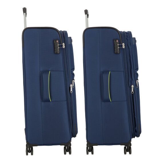 d&n Travel Line 6704 Carro de 4 ruedas 75 cm