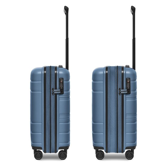 Redolz Essentials 11 4 ruedas Trolley de cabina 55 cm Con fuelle expandible