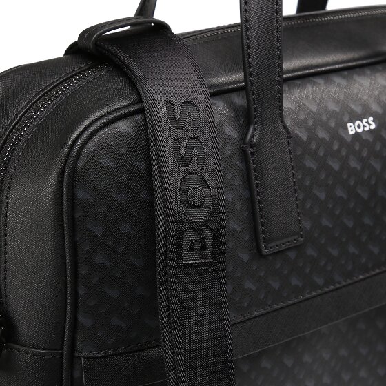 Boss Zair Maletín Piel 38 cm Compartimento para el portátil