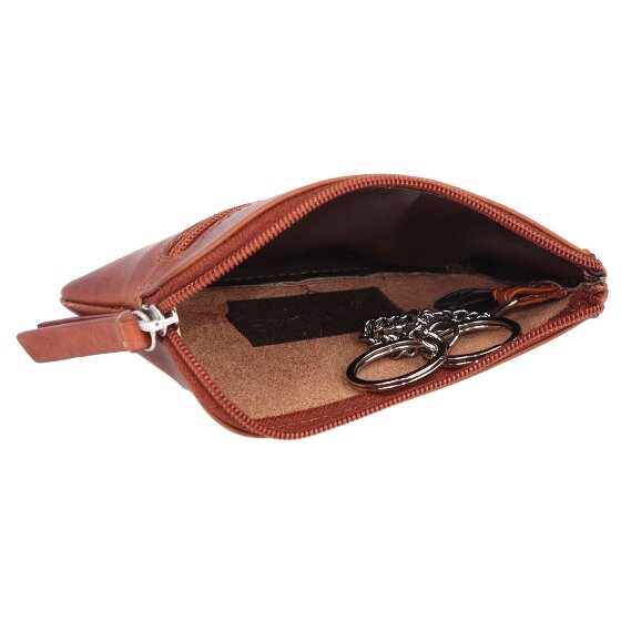 Esquire Funda para llaves Dallas de cuero 12,5 cm