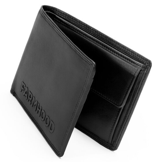 Farmhood Memphis Cartera Bloqueo RFID Piel natural 12.5 cm