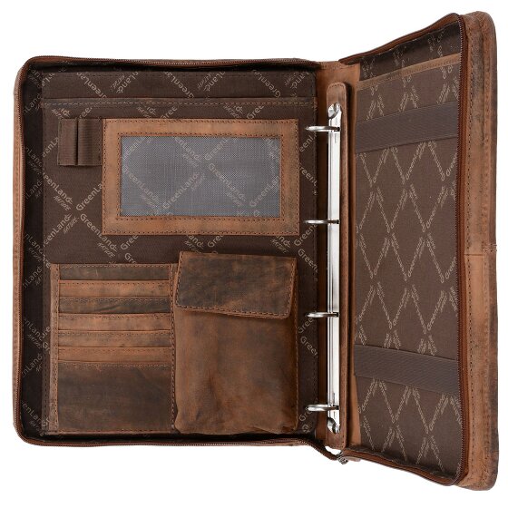 Greenland Nature Montenegro Carpeta universitaria Piel 34 cm