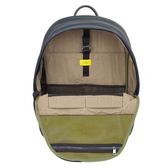 DuDu Casablanca Mochila de día Piel 40 cm Compartimento para el portátil