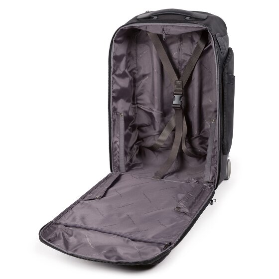 Piquadro Mochila Trolley Brief de 2 ruedas Compartimento para portátil de 53 cm