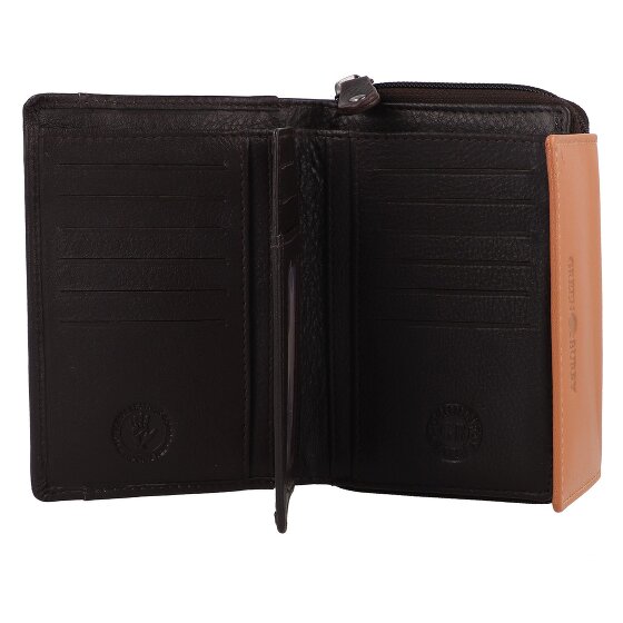 Greenburry Nappa Cartera Protección RFID Piel 14 cm