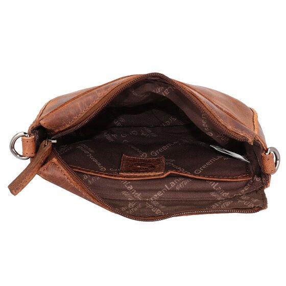Greenland Nature Montana Bolso de hombro de cuero 21 cm
