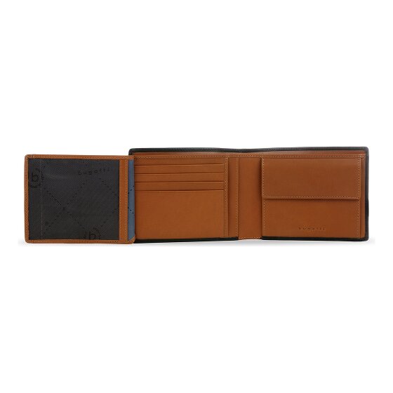 bugatti Roccia Cartera Protección RFID Piel 12.5 cm