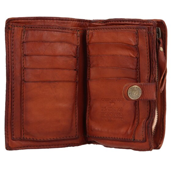 Campomaggi Cartera de cuero de 15,5 cm