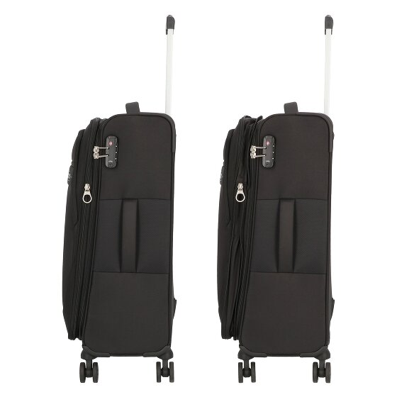 American Tourister Deep Dive 4 ruedas Carrito 67 cm con pliegue de expansión