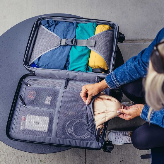 Gregory Quadro Pro 4 ruedas Carro de la cabina 55 cm con pliegue de expansión