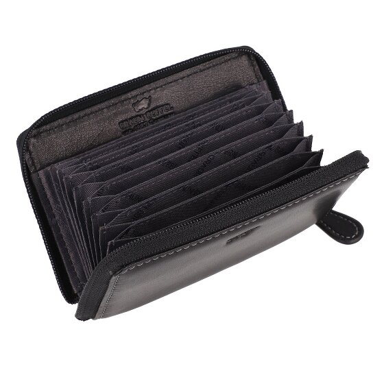 Braun Büffel Arezzo Estuche para tarjetas de crédito Protección RFID Piel 11.5 cm