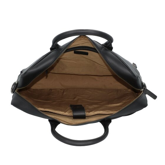 Burkely Maletín Vintage Max Piel 44 cm Compartimento para portátil