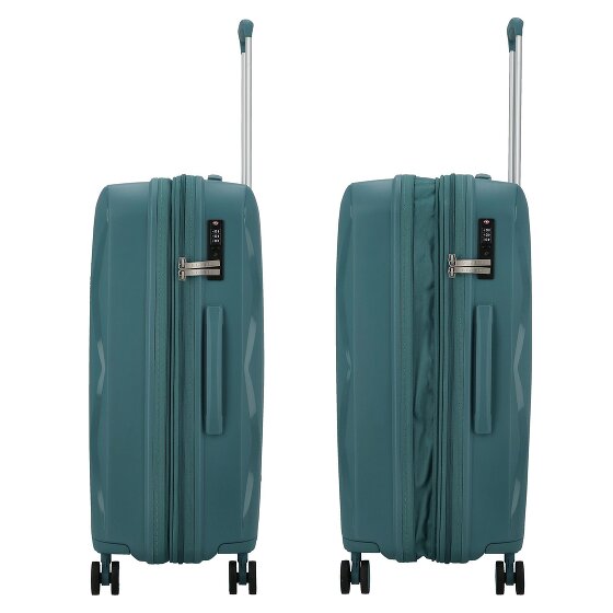 Gabol Infinity 4 ruedas Carrito 66 cm con pliegue de expansión